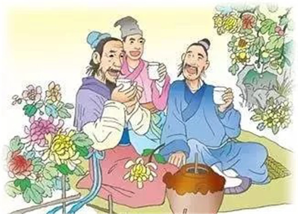 「重阳节话酒」 一杯重阳酒 活到九十九520.jpg